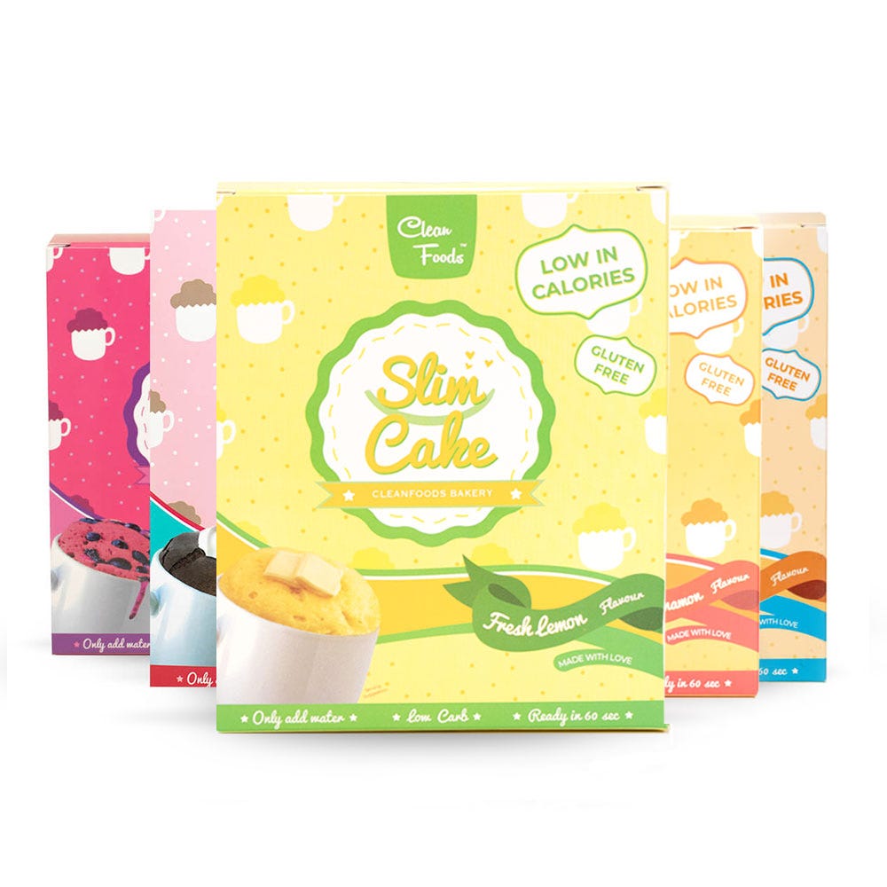 5x SlimCake Vorteilspaket