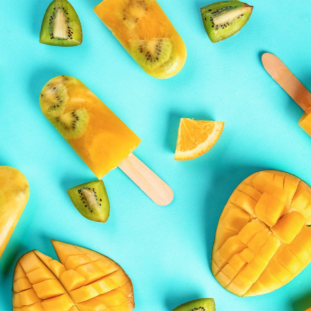 SlimEiscreme Mango-Zitrone-Tee