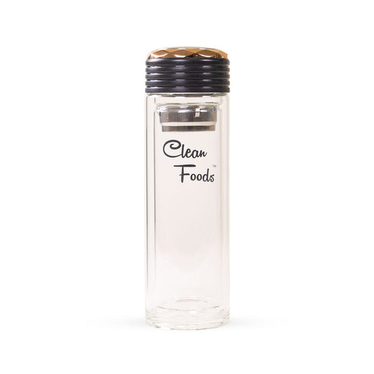 Cleanfoods ClearBottle (Borosilicatglas)