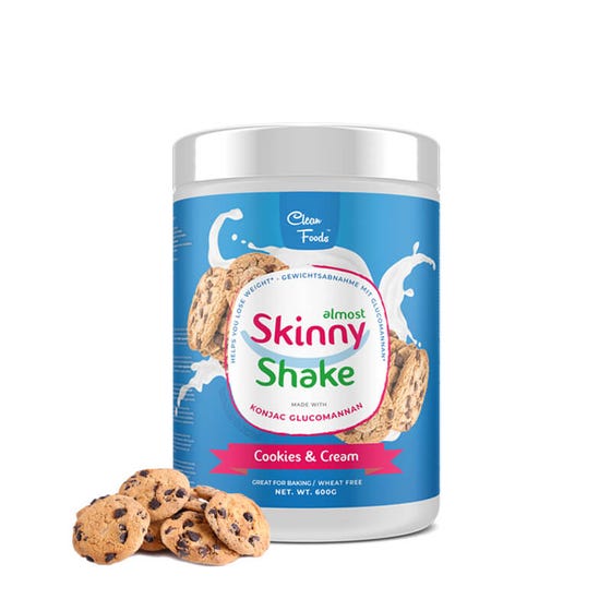 AlmostSkinny Shake Cookies and Cream